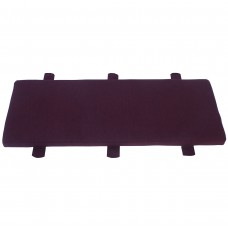 Moreton Maroon Fabric Bench Seat Pad